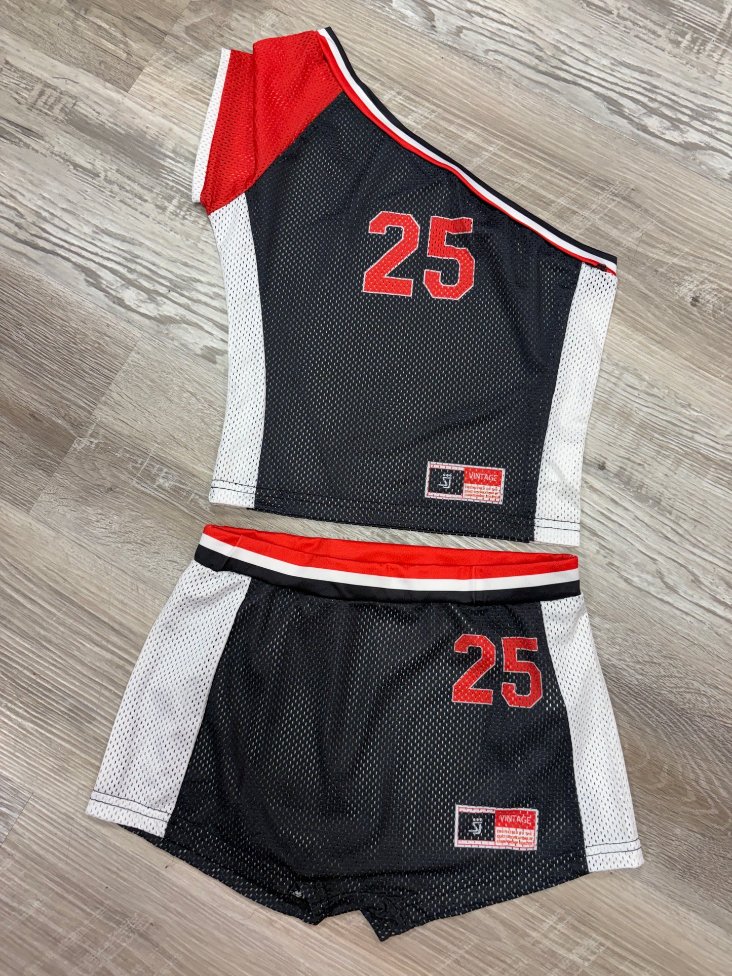 Black Court Side Set
