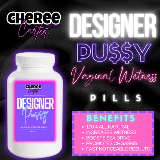 Designer Pussy Vaginal Wetness Pills