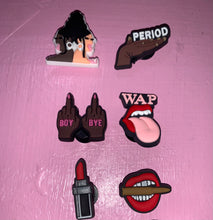 Load image into Gallery viewer, Hot Girl Croc Charm Set
